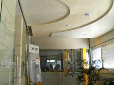 Impianto illuminazione industriale